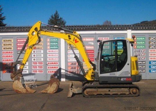 Miniekskavators WACKER WACKER NEUSON ET 65 * 2x Löffel *