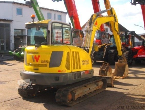 Miniekskavators WACKER WACKER NEUSON ET 65 * 2x Löffel *