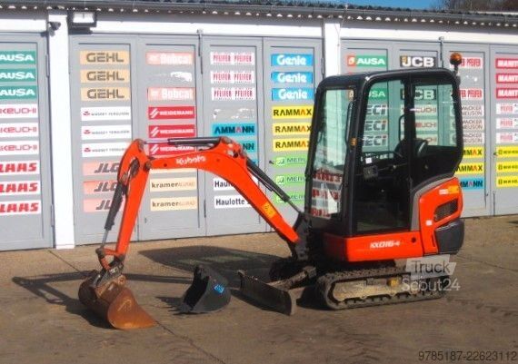 Mini bager KUBOTA KX016-4 *2x Löffel MS01*