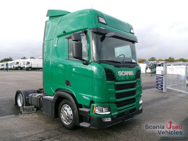 Volume trekker Scania R 450 A4x2EB Mega 2 Tanks Standklima