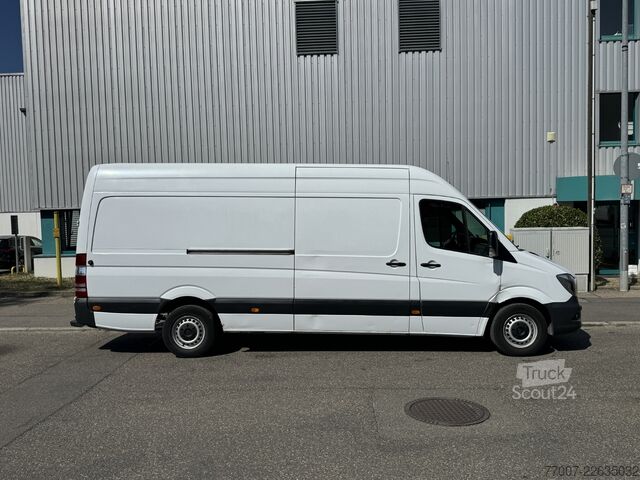Dodávka s vysokou strechou a dlhým rázvorom Mercedes-Benz Sprinter 313 MAXI 3-Sitze Euro-5 Klima