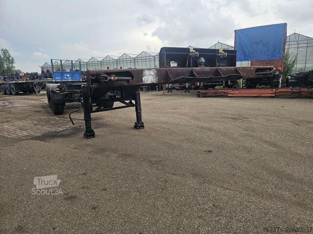 Transport av containrar VAN HOOL 40 FOOT  CONTAINER CHASSIS / 20 FOOT/ STEEL SUS...
