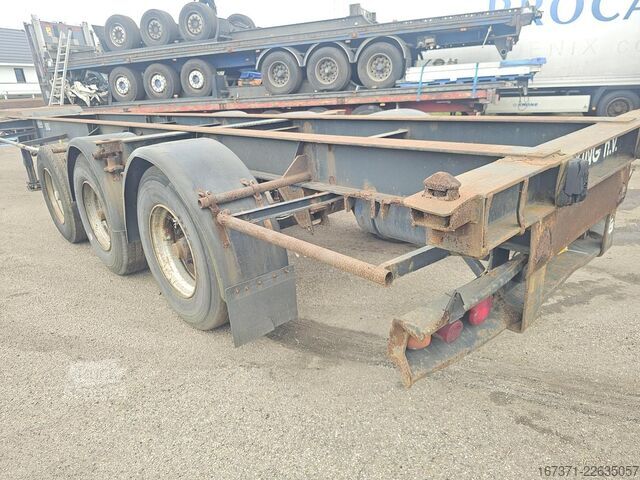 Přeprava kontejnerů VAN HOOL 40 FOOT  CONTAINER CHASSIS / 20 FOOT/ STEEL SUS...