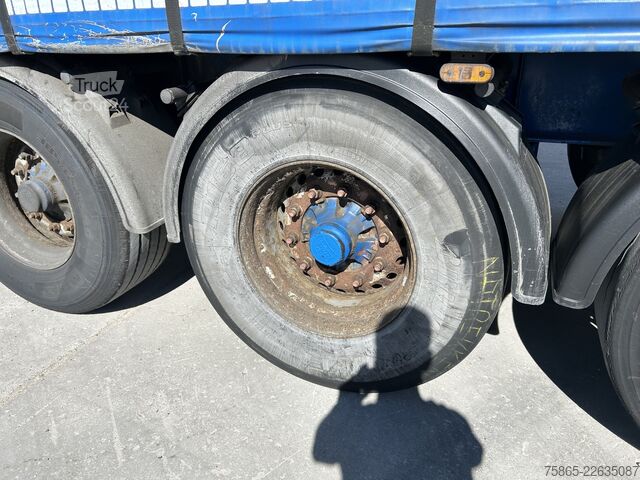 Csúszó ponyvák Groenewegen DRO-14-27 / Curtainside Trailer / BPW Drum / AP...