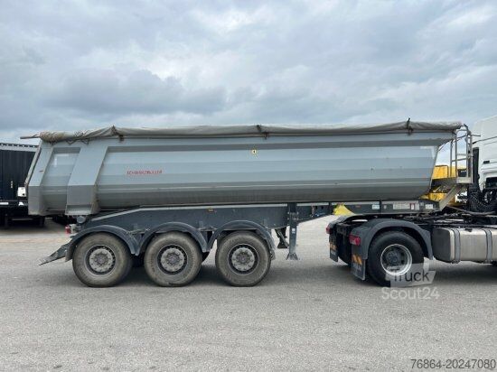 Semiremorcă basculantă SCHWARZMüLLER KIPPMULDE 25M³, SAF, ROLLPLANE, PODEST, HYVA