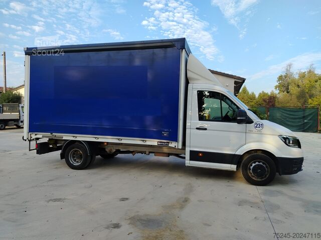 Furgoneta con lona corredera MAN TGE 3.180 2.0 CENTINA CON TELO