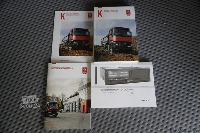 Samochód do przewozu drewna Renault K520 DE13 6x6 / 80 tho. km! / 78 t