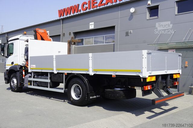 Vinçli platform Mercedes-Benz Arocs 1827 4x2 / 70 tho km!!! / Fassi