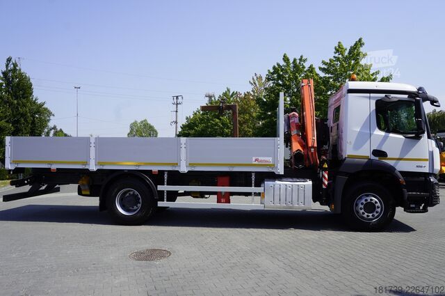 Vinçli platform Mercedes-Benz Arocs 1827 4x2 / 70 tho km!!! / Fassi