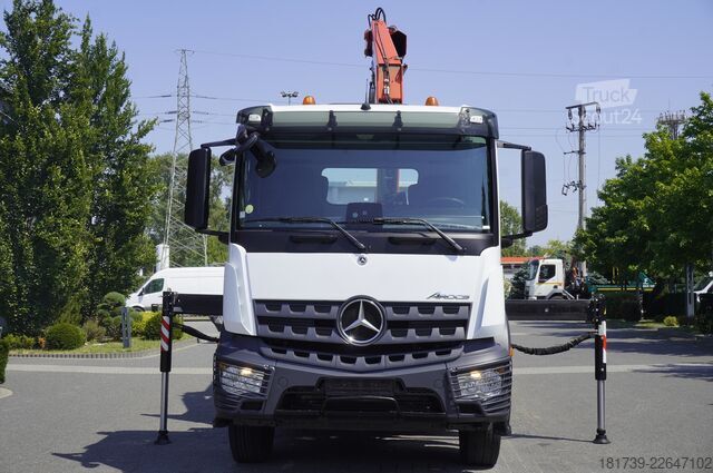 Vinçli platform Mercedes-Benz Arocs 1827 4x2 / 70 tho km!!! / Fassi
