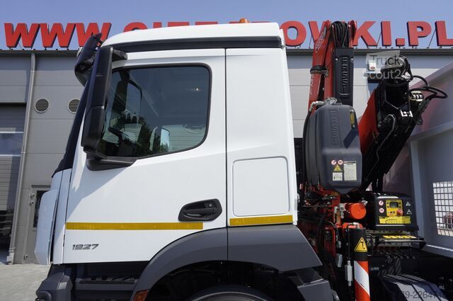 Vinçli platform Mercedes-Benz Arocs 1827 4x2 / 70 tho km!!! / Fassi