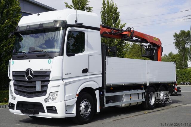 Vinçli platform Mercedes-Benz Actros 2545 MP5 / 100 tho.km / Palfinger