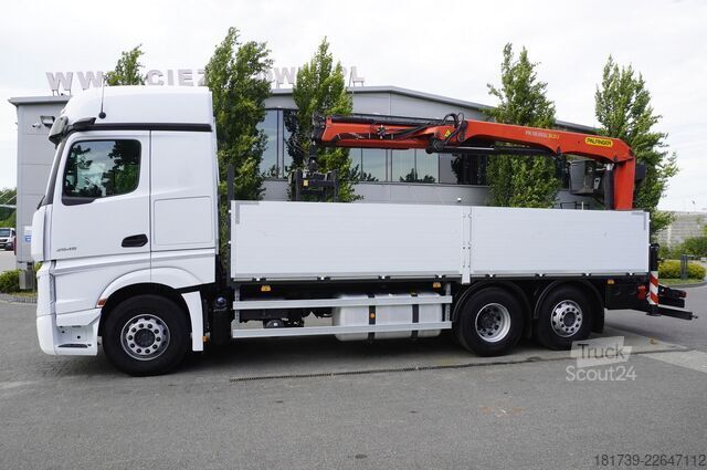 Vinçli platform Mercedes-Benz Actros 2545 MP5 / 100 tho.km / Palfinger