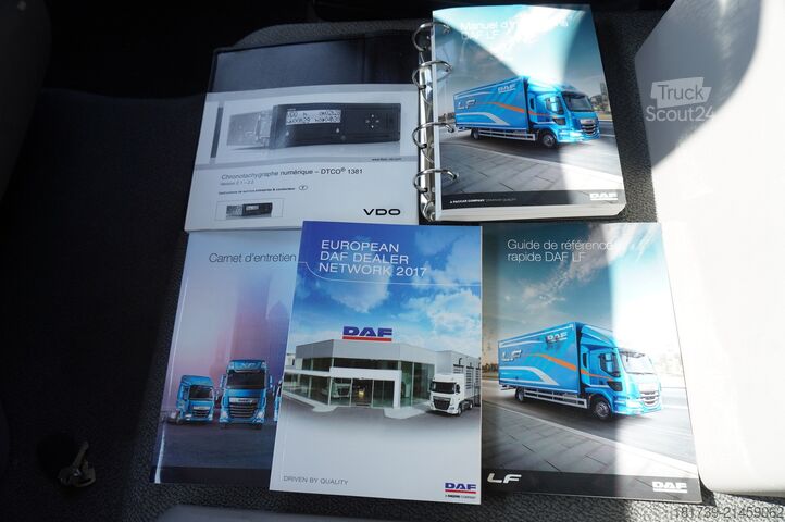 Prelată DAF LF 260/ Curtainsider 21 EPAL/ 80 tho. km