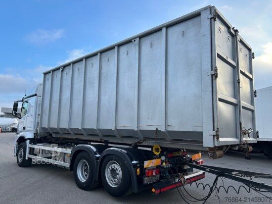Basculantă MERCEDES-BENZ 2645 6X4, PALFINGER ABROLLKIPPER, EURO6,  PREIS OHNE ABROLLCONTAINER