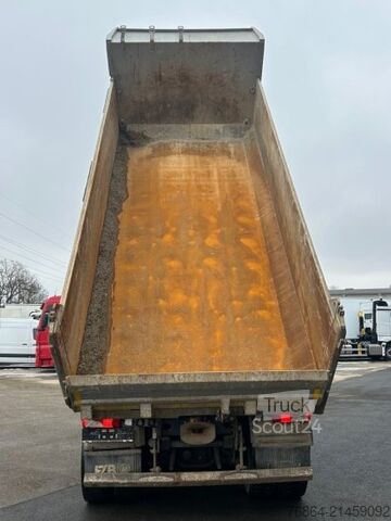 Háromirányú billenő teherautó SCANIA P450 XT ,8X4 MEILLER GESTEINSKIPPER, BORDMATIK,  RETARDER