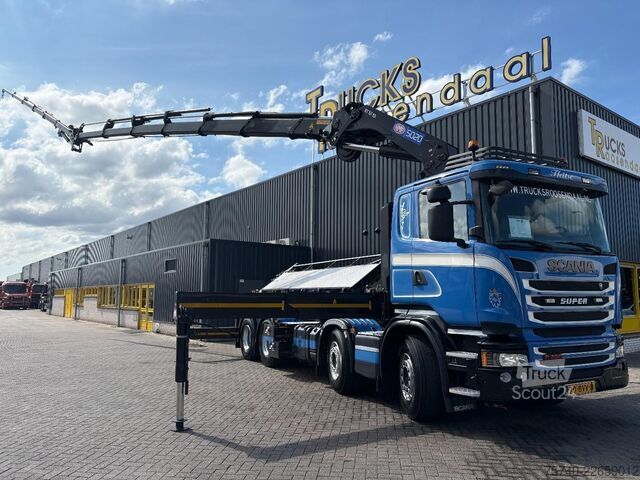 Kabelový systém Scania R 490 + HMF 5020 - 6X EXT. + JIB 5X EXT. + EURO...