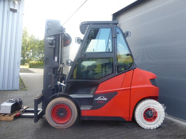Wózek widłowy czołowy Linde E60-01