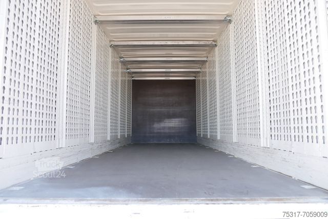 Dėžės priekaba SCHMITZ CARGOBULL WKSTG 7,45 /STAHLKOFFER / TEXTIL / DOPPELSTOCK