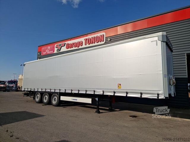 Puspriekabė Krone TAUTLINER REHAUSSABLE