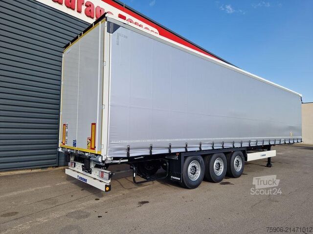 Puspriekabė Krone TAUTLINER REHAUSSABLE