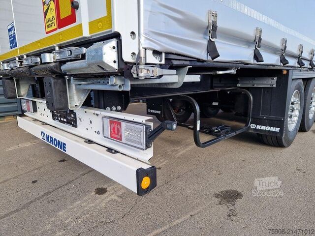 Puspriekabė Krone TAUTLINER REHAUSSABLE