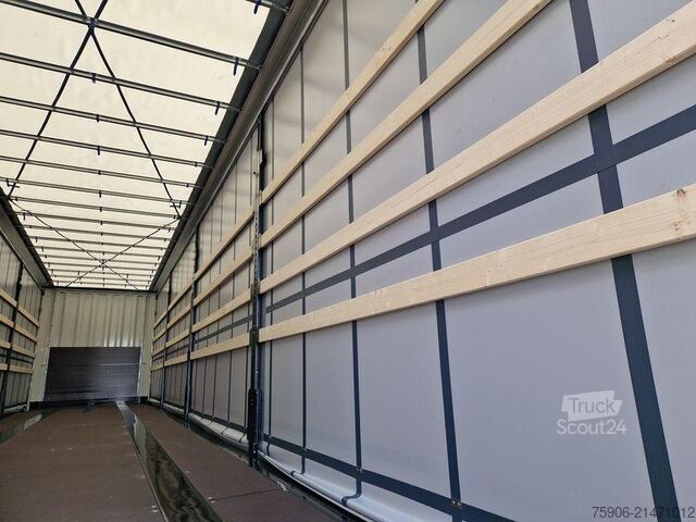 Puspriekabė Krone TAUTLINER REHAUSSABLE