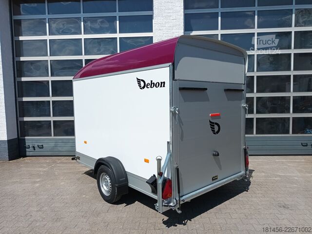 Reboque para automóvel trailershop Debon Roadster 400 Seitentür berrydirekt