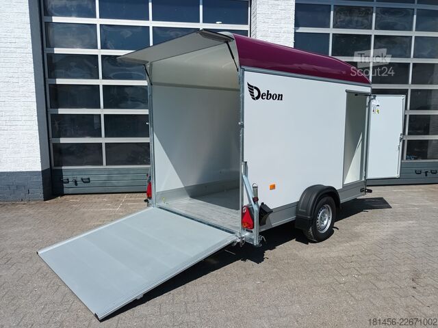 Reboque para automóvel trailershop Debon Roadster 400 Seitentür berrydirekt
