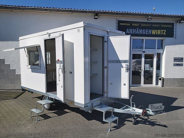 Overige trailershop Büro Mobil mit Toilette Bauwagen Pausenraum Iso