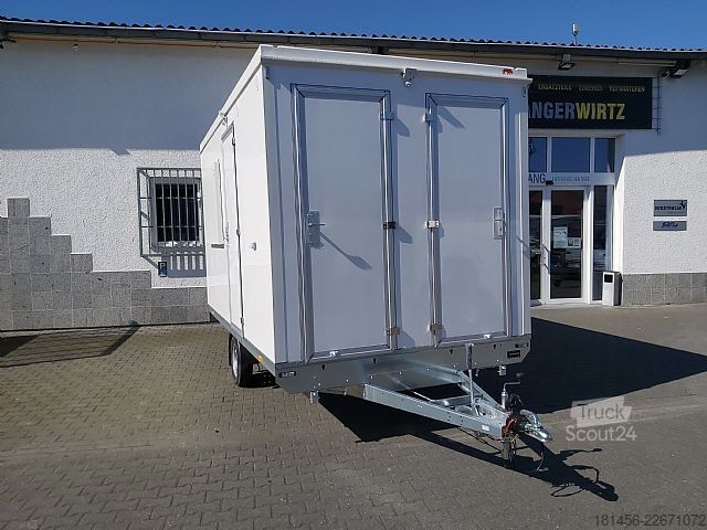 Overige trailershop Büro Mobil mit Toilette Bauwagen Pausenraum Iso