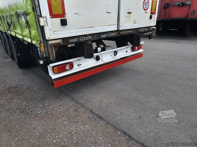 Zasłona boczna FREUHAUF 3 AXLE CURTAINSIDER - BPW AXLES