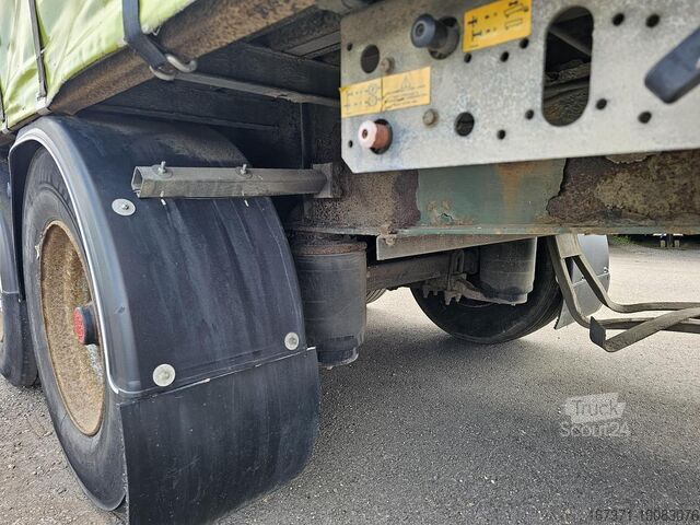 Zasłona boczna FREUHAUF 3 AXLE CURTAINSIDER - BPW AXLES