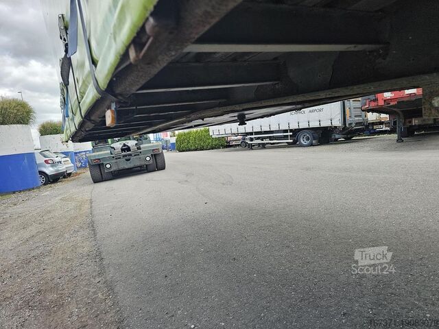 Zasłona boczna FREUHAUF 3 AXLE CURTAINSIDER - BPW AXLES
