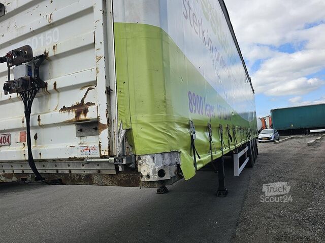 Zasłona boczna FREUHAUF 3 AXLE CURTAINSIDER - BPW AXLES