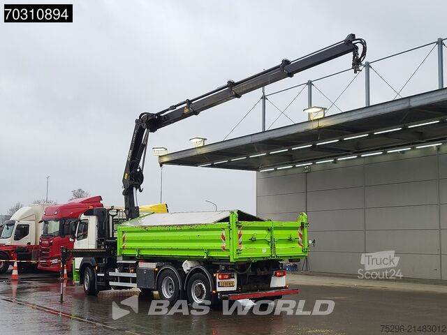 Volvo FM 330 6X2 HIAB X-HIPRO 192 E-3 Vinç Transcom Lift + Yönlendirme Aksı Euro 6 Volvo FM 330 6X2 HIAB X-HIPRO 192 E-3 Kran Crane Tran...