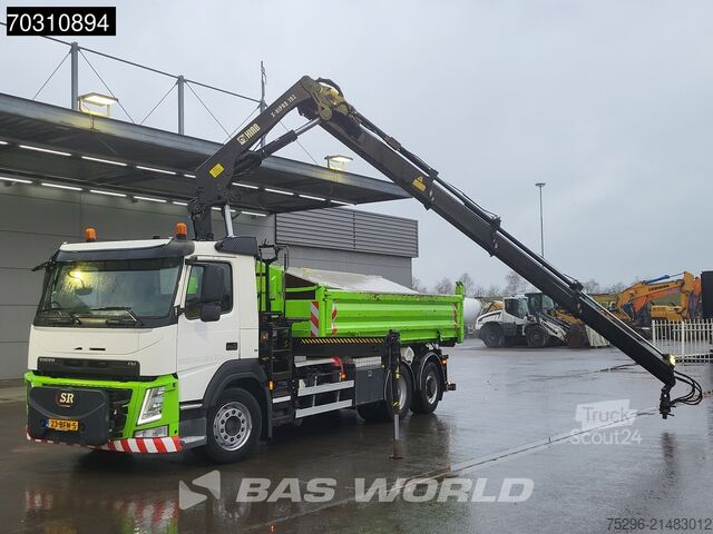 Volvo FM 330 6X2 HIAB X-HIPRO 192 E-3 Vinç Transcom Lift + Yönlendirme Aksı Euro 6 Volvo FM 330 6X2 HIAB X-HIPRO 192 E-3 Kran Crane Tran...