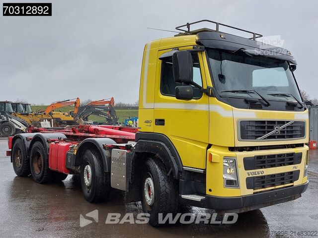 Kanca kol sistemi Volvo FM 480 8X4 HIAB Hook Full Steel suspension Big-...