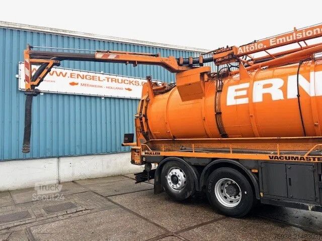 Véhicule aspirant Mercedes-Benz Actros 2543 L 6x2 WITH 15,5 M3 MULLER F155EGH V...