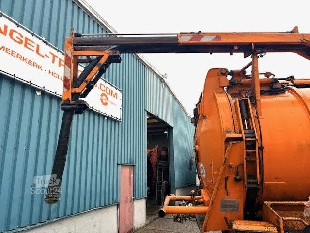 Véhicule aspirant Mercedes-Benz Actros 2543 L 6x2 WITH 15,5 M3 MULLER F155EGH V...