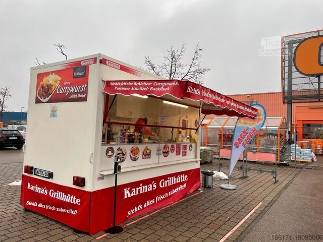 Árusító utánfutó  Engelhard VK 370 EB Gebrauchter Imbissanhänger