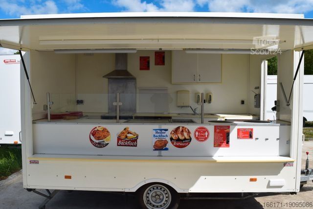 Árusító utánfutó  Engelhard VK 370 EB Gebrauchter Imbissanhänger