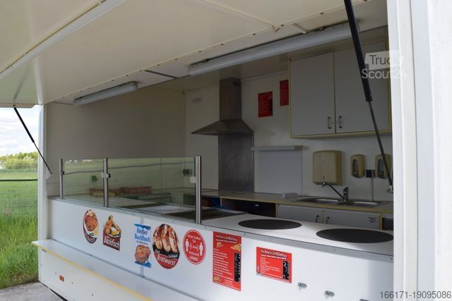 Árusító utánfutó  Engelhard VK 370 EB Gebrauchter Imbissanhänger