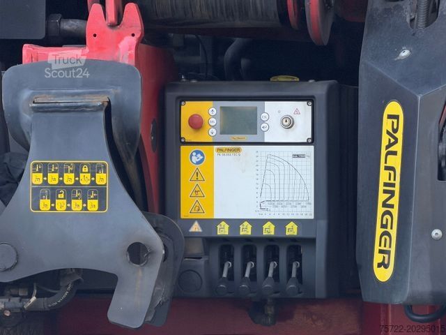 Кран, змонтований на вантажівці MAN TGS 41.510 8x4 mit Palfinger 58002 TEC7
