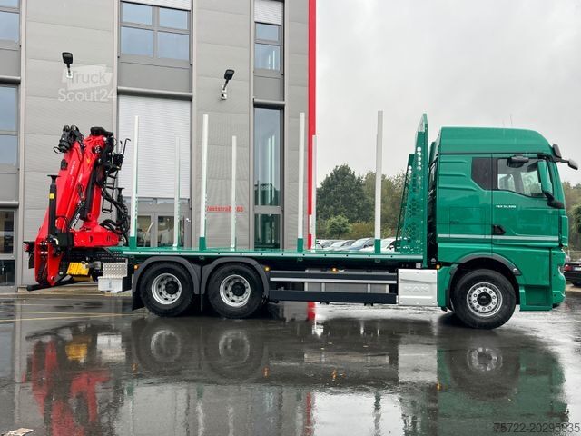 Kamion za izvlačenje drveta MAN TGX 33 520 6x4 BL PLATTFORM Epsilon Q150Z96