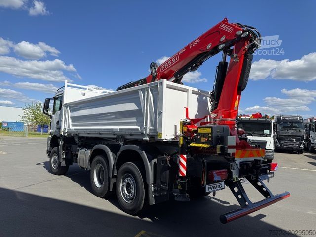 Outros MAN TGS 28.440 6x4-4 2-Seitenkipper mit Fassi F235