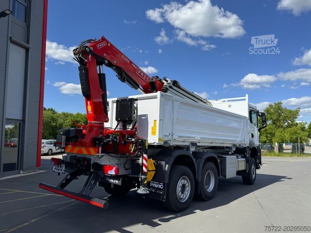 Outros MAN TGS 28.440 6x4-4 2-Seitenkipper mit Fassi F235