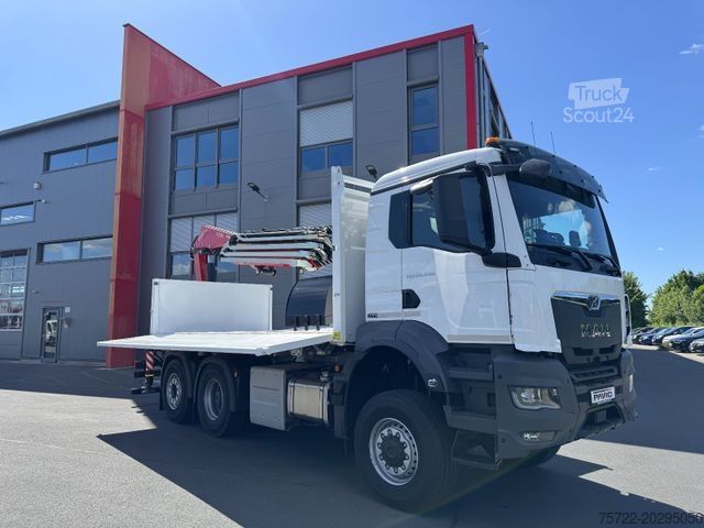 Outros MAN TGS 28.440 6x4-4 2-Seitenkipper mit Fassi F235