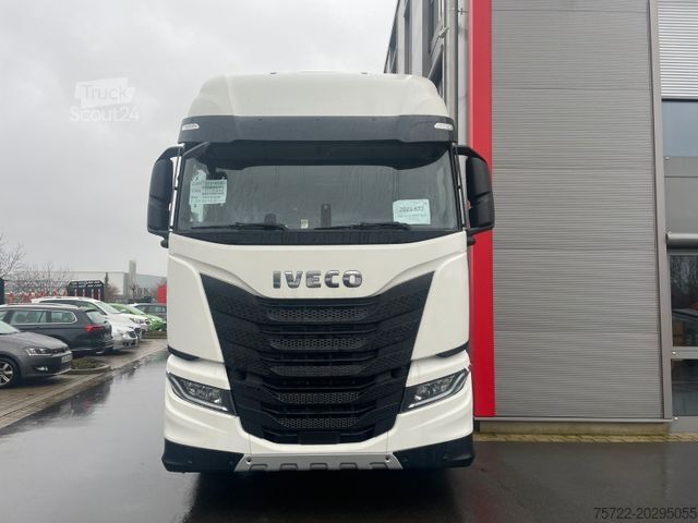 Podwozie ciężarówki IVECO S-WAY 490 Fahrgestell Baustoffpritsche Sofort