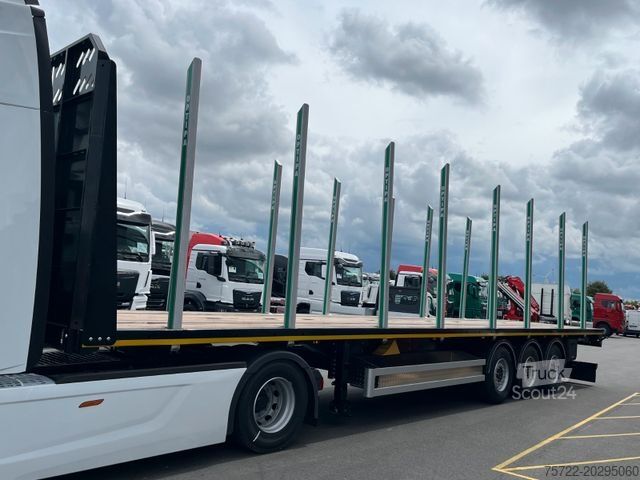 Полуремарке за трупи PAVIC 3-Achs Auflieger Hartholz-Boden SONDERPREIS!!